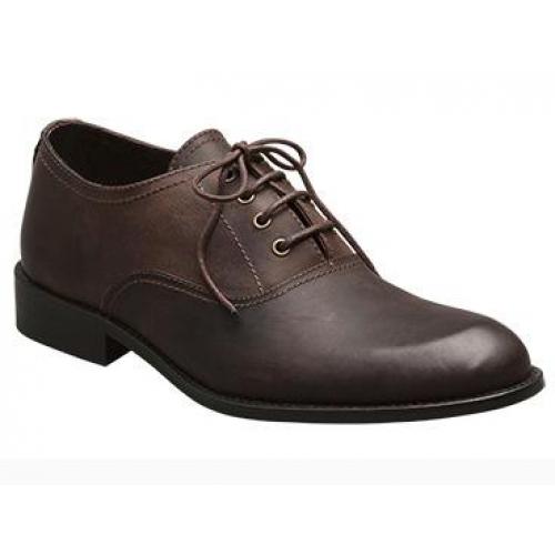 Bacco Bucci "Doyle (Studio)" Brown Genuine Vintage Calfskin Shoes